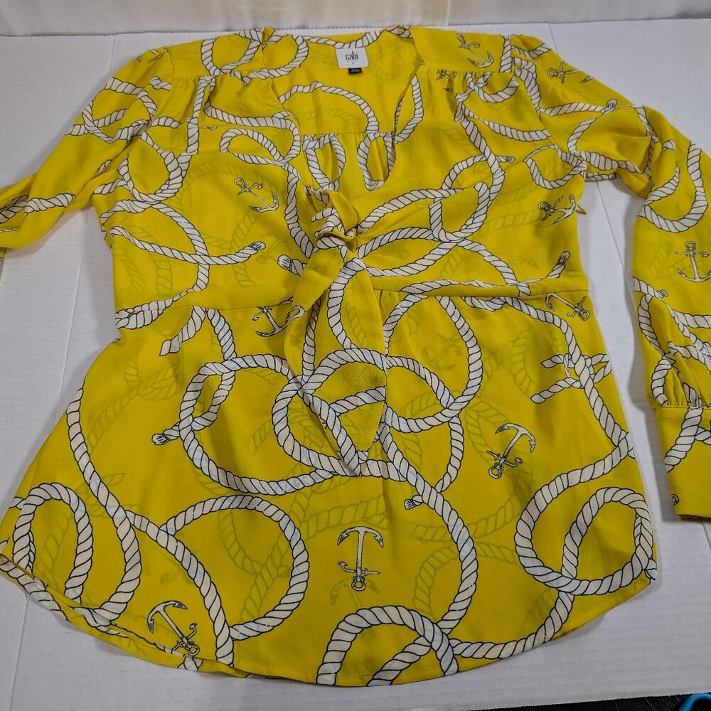 Cabi Reef Knot Blouse 5707 Size Small